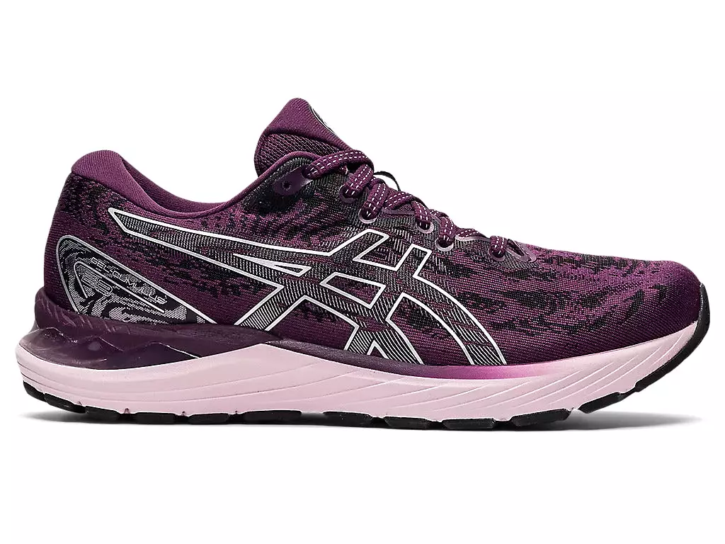 Asics Women's GEL-CUMULUS 23 - DEEP PLUM/PURE SILVER | Buy Now