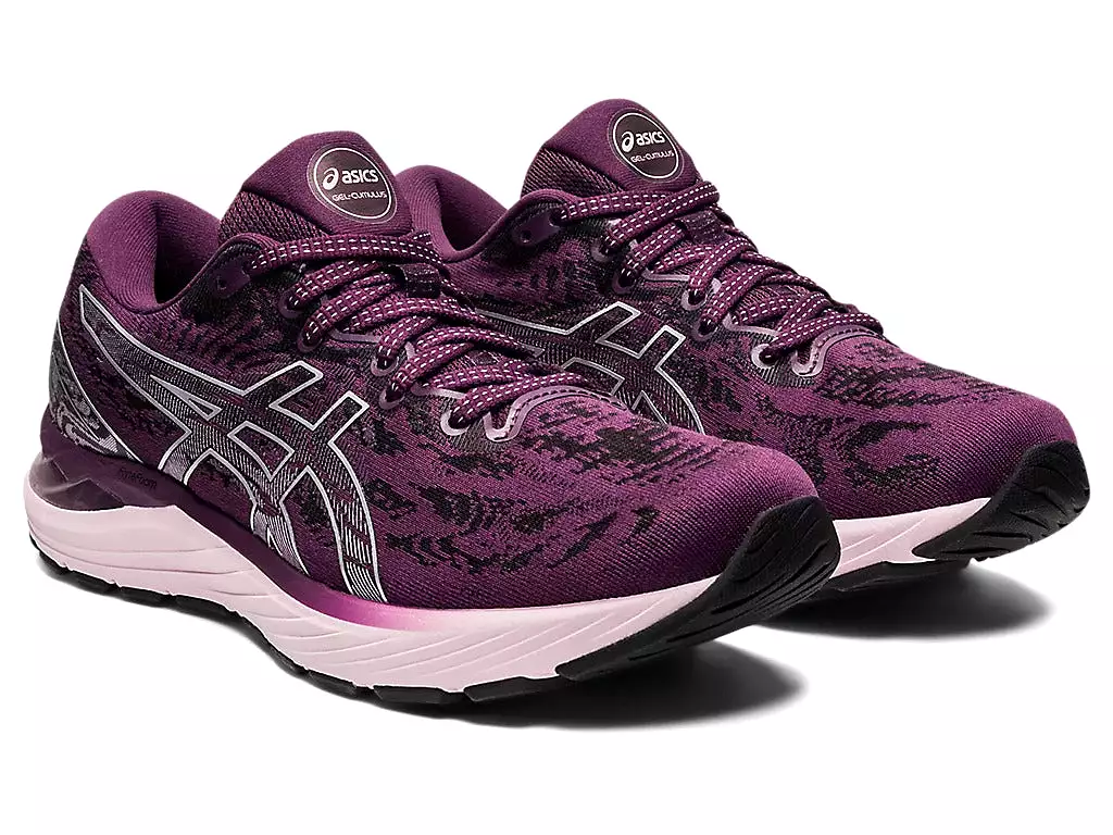 Asics Women's GEL-CUMULUS 23 - DEEP PLUM/PURE SILVER | Buy Now