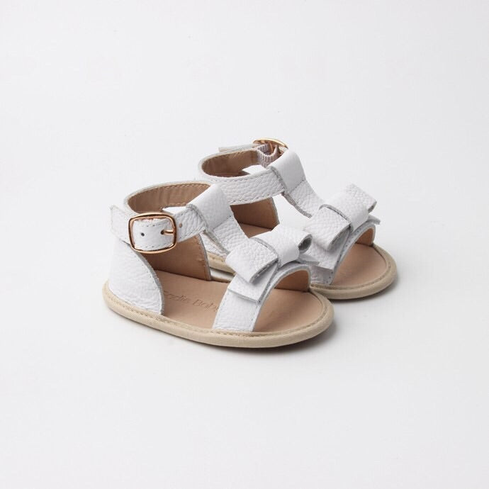 Baby & Kids Summer Sandals - White Maggie