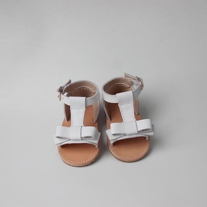 Baby & Kids Summer Sandals - White Maggie