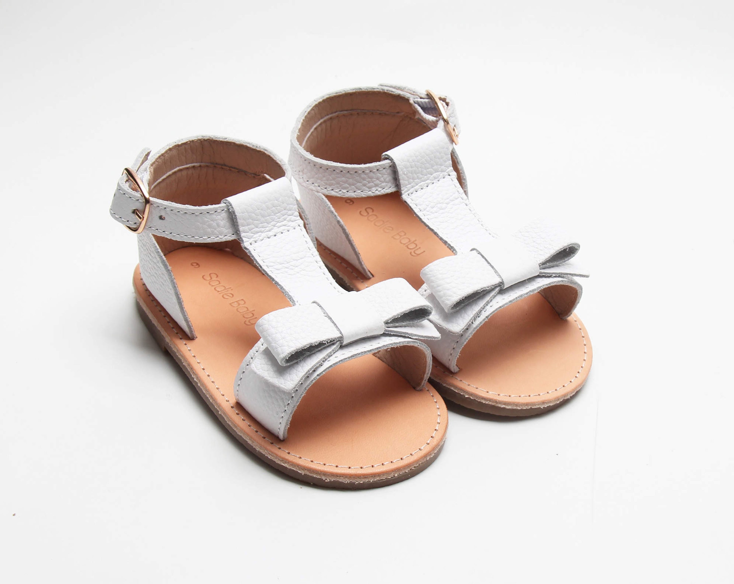 Baby & Kids Summer Sandals - White Maggie