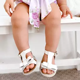 Baby & Kids Summer Sandals - White Maggie