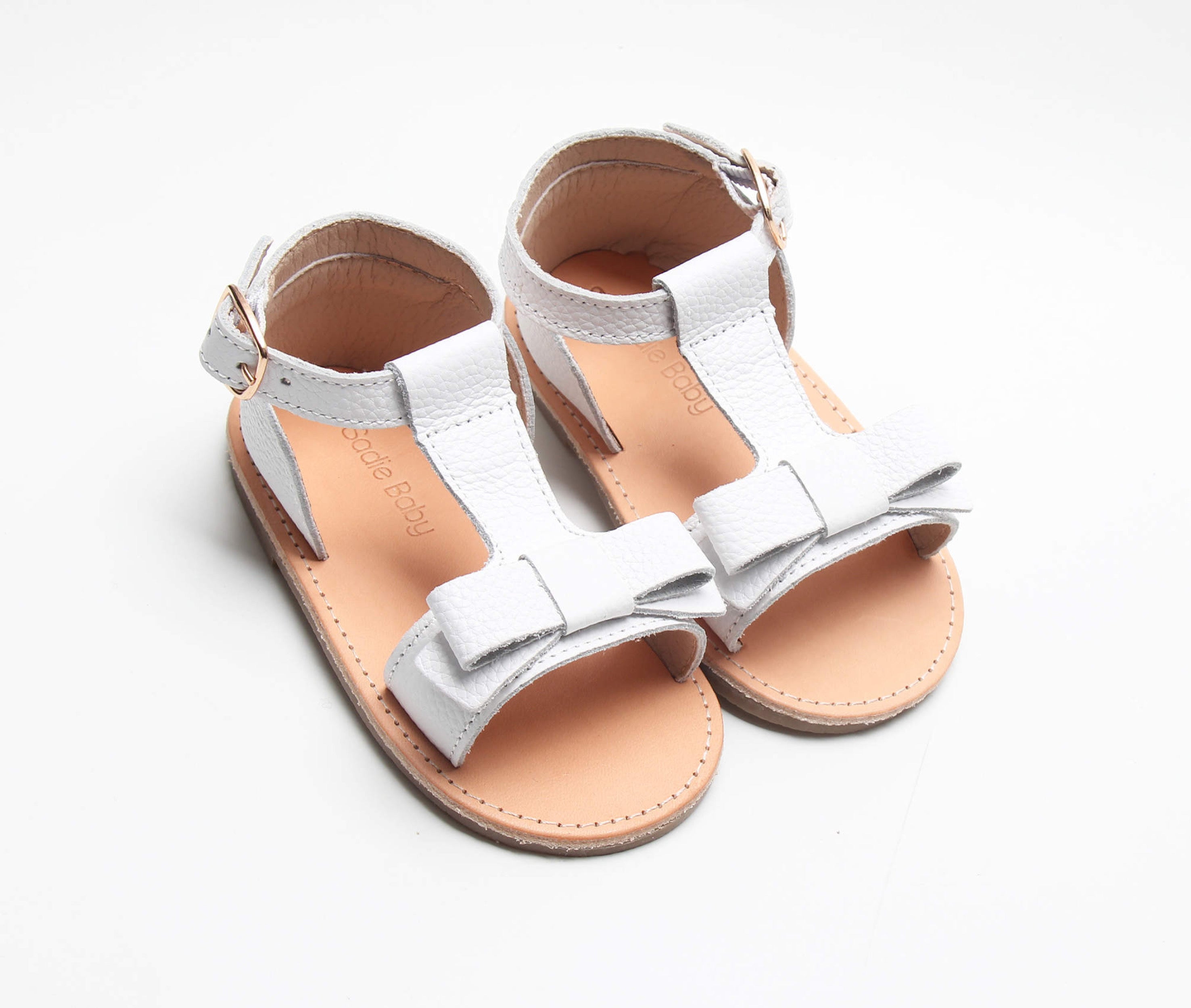 Baby & Kids Summer Sandals - White Maggie