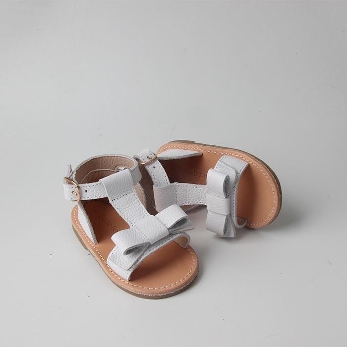 Baby & Kids Summer Sandals - White Maggie