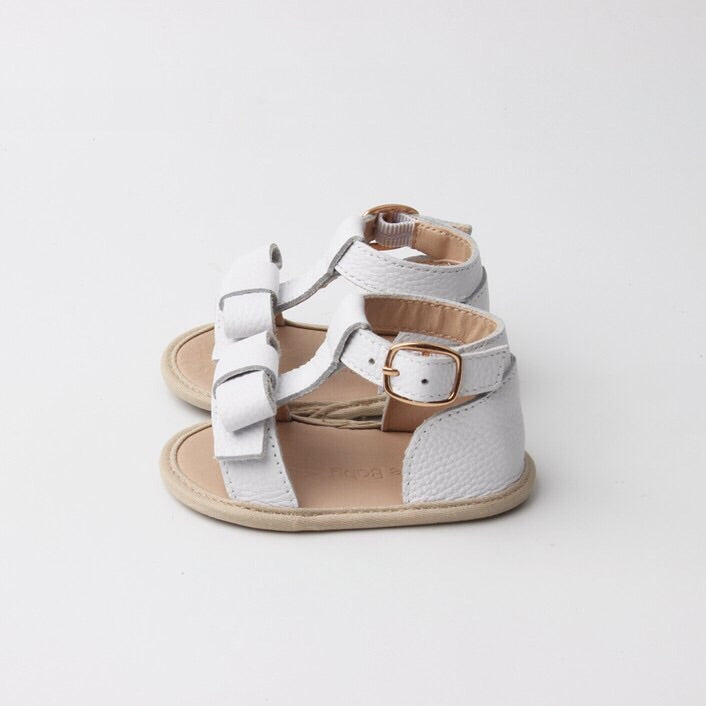 Baby & Kids Summer Sandals - White Maggie