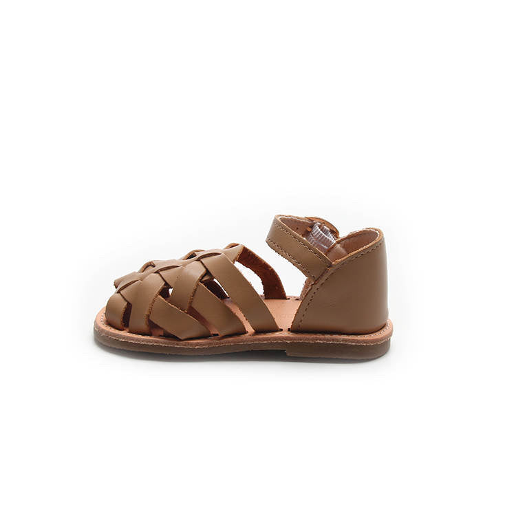 Baby and Kids Sandals - Eleanor in Tan.