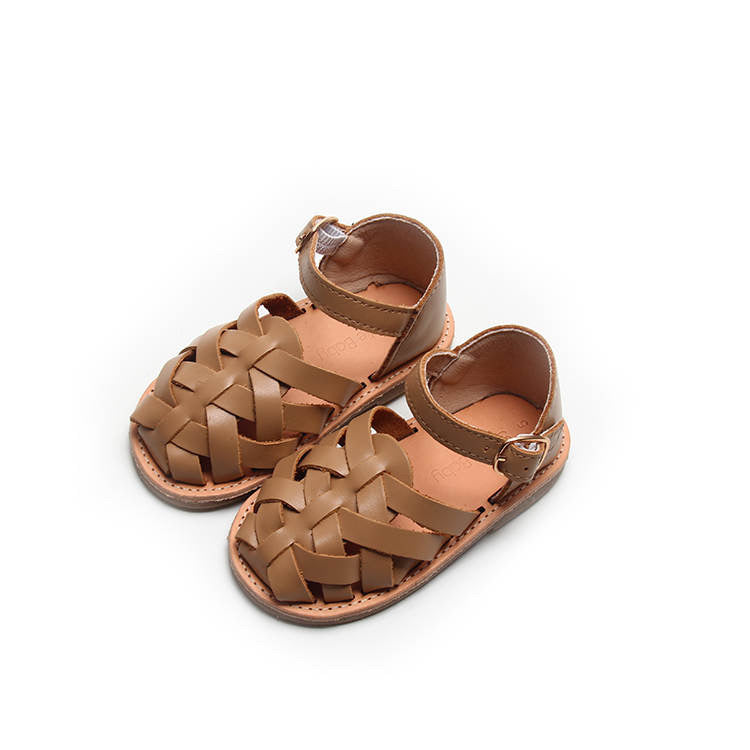 Baby and Kids Sandals - Eleanor in Tan.