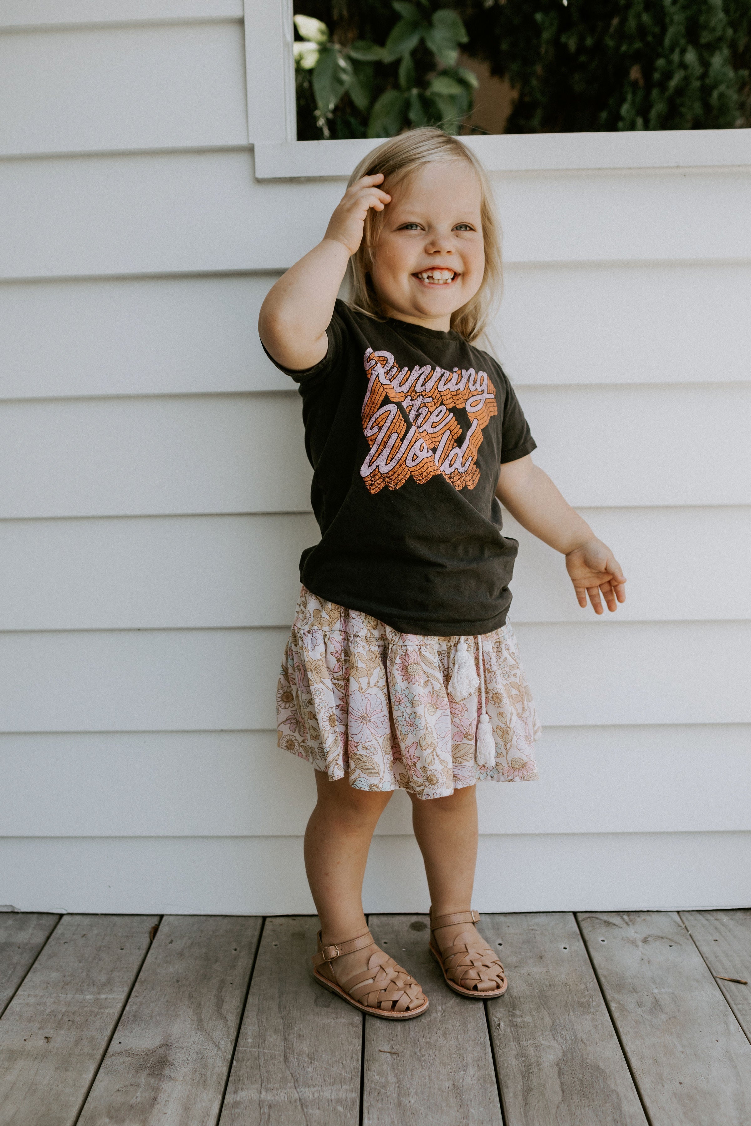 Baby and Kids Sandals - Eleanor in Tan.