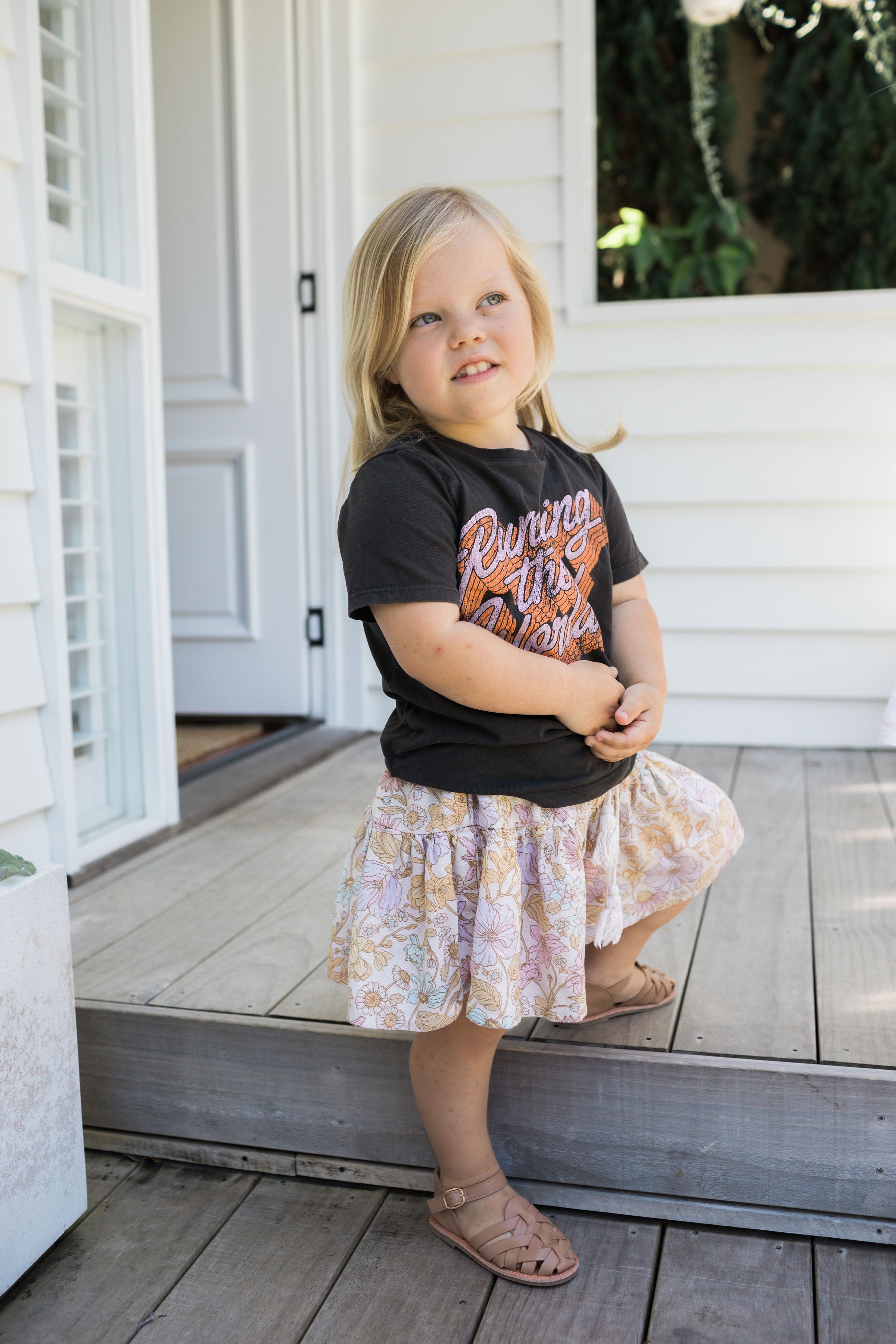 Baby and Kids Sandals - Eleanor in Tan.