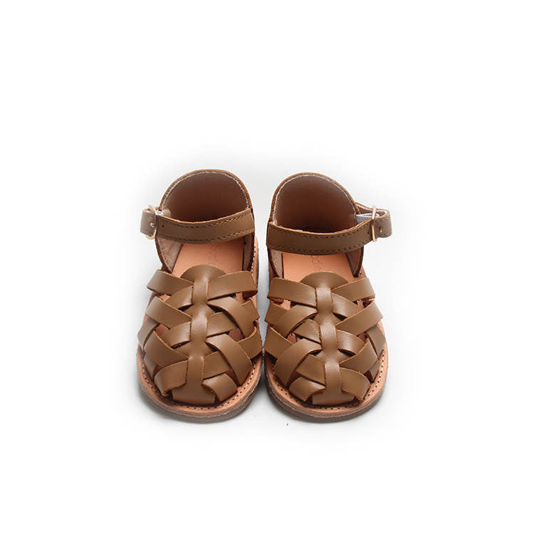 Baby and Kids Sandals - Eleanor in Tan.