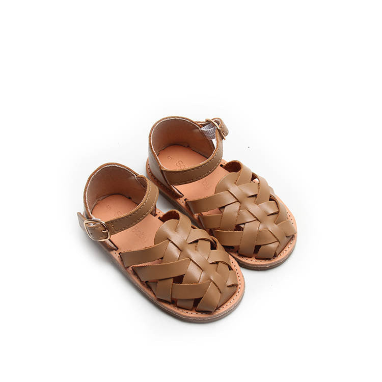 Baby and Kids Sandals - Eleanor in Tan.