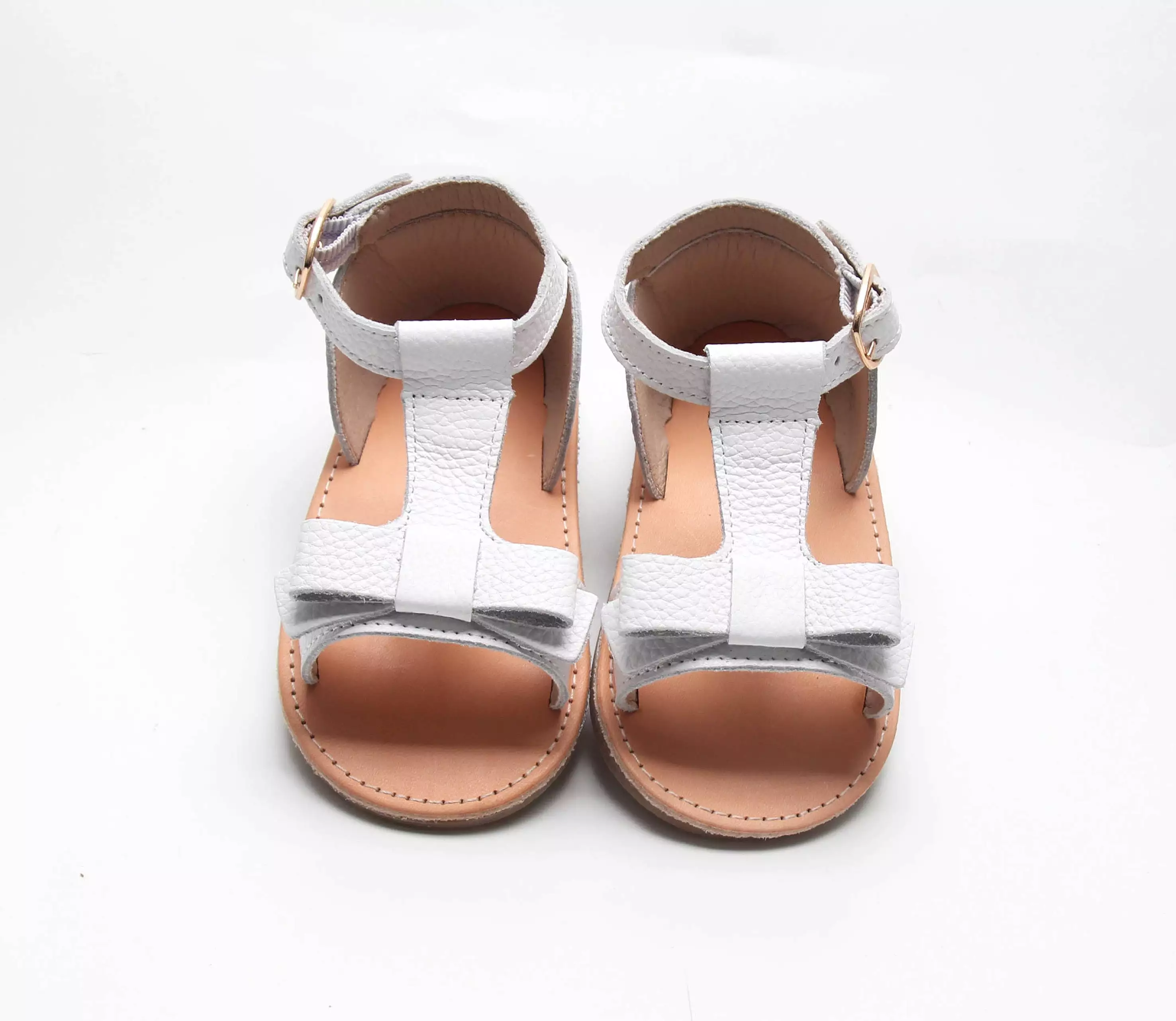 Baby and Kids White Summer Sandals - Maggie