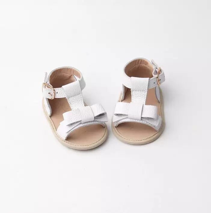 Baby and Kids White Summer Sandals - Maggie