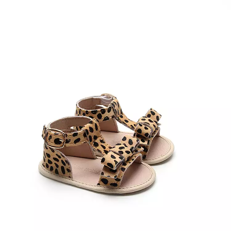 Baby Kids Summer Sandals Maggie Leopard.