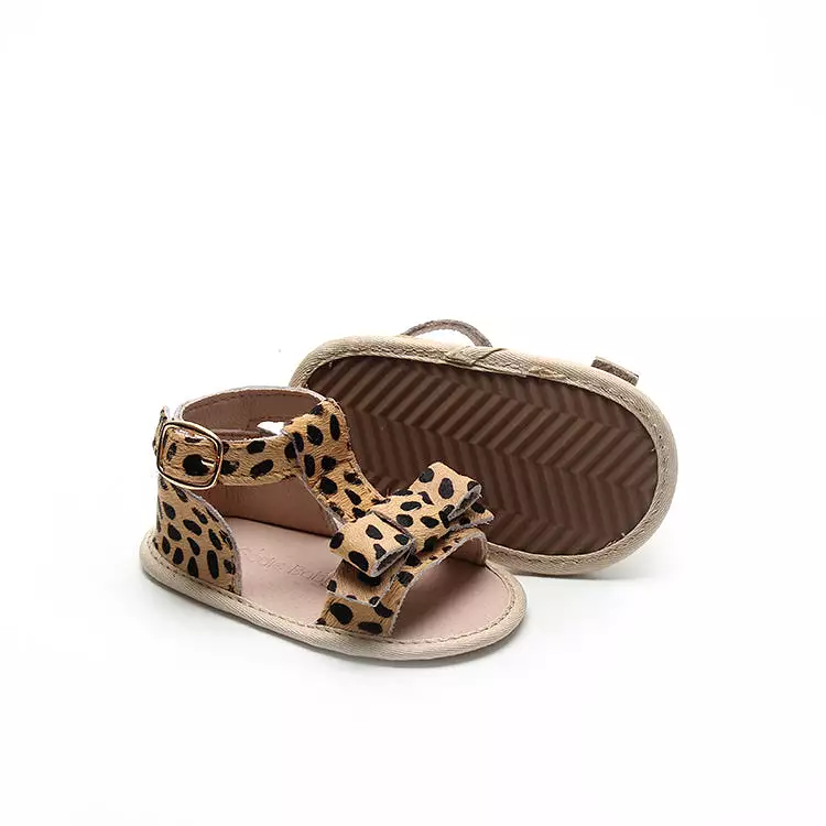 Baby Kids Summer Sandals Maggie Leopard.