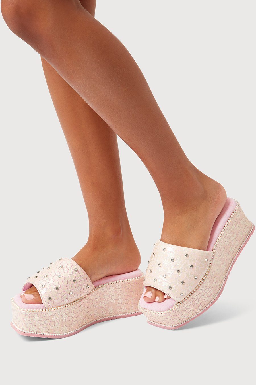 Baby Pink Platform - Pink platform shoes for babies - Shop now!