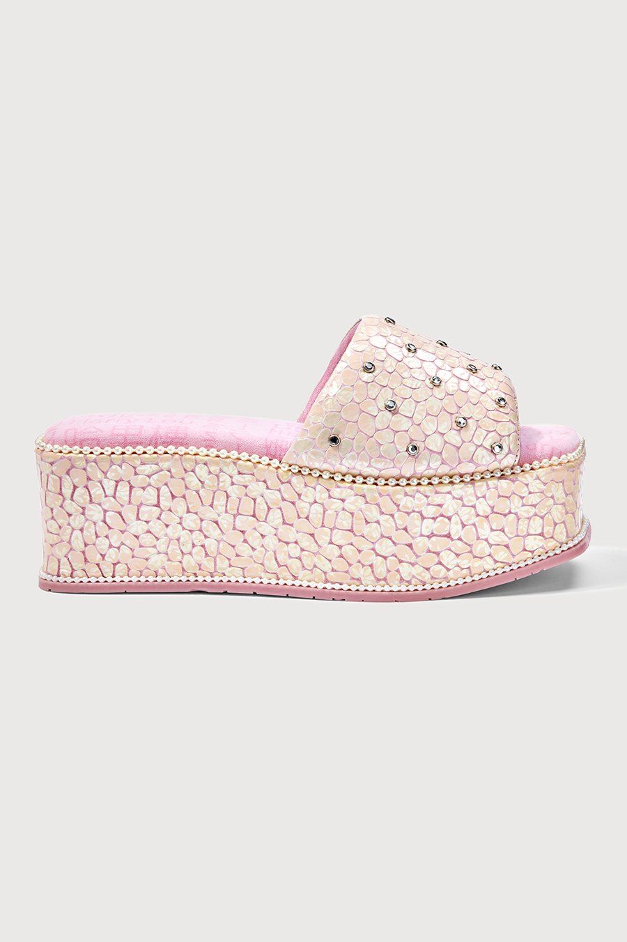 Baby Pink Platform Shoes