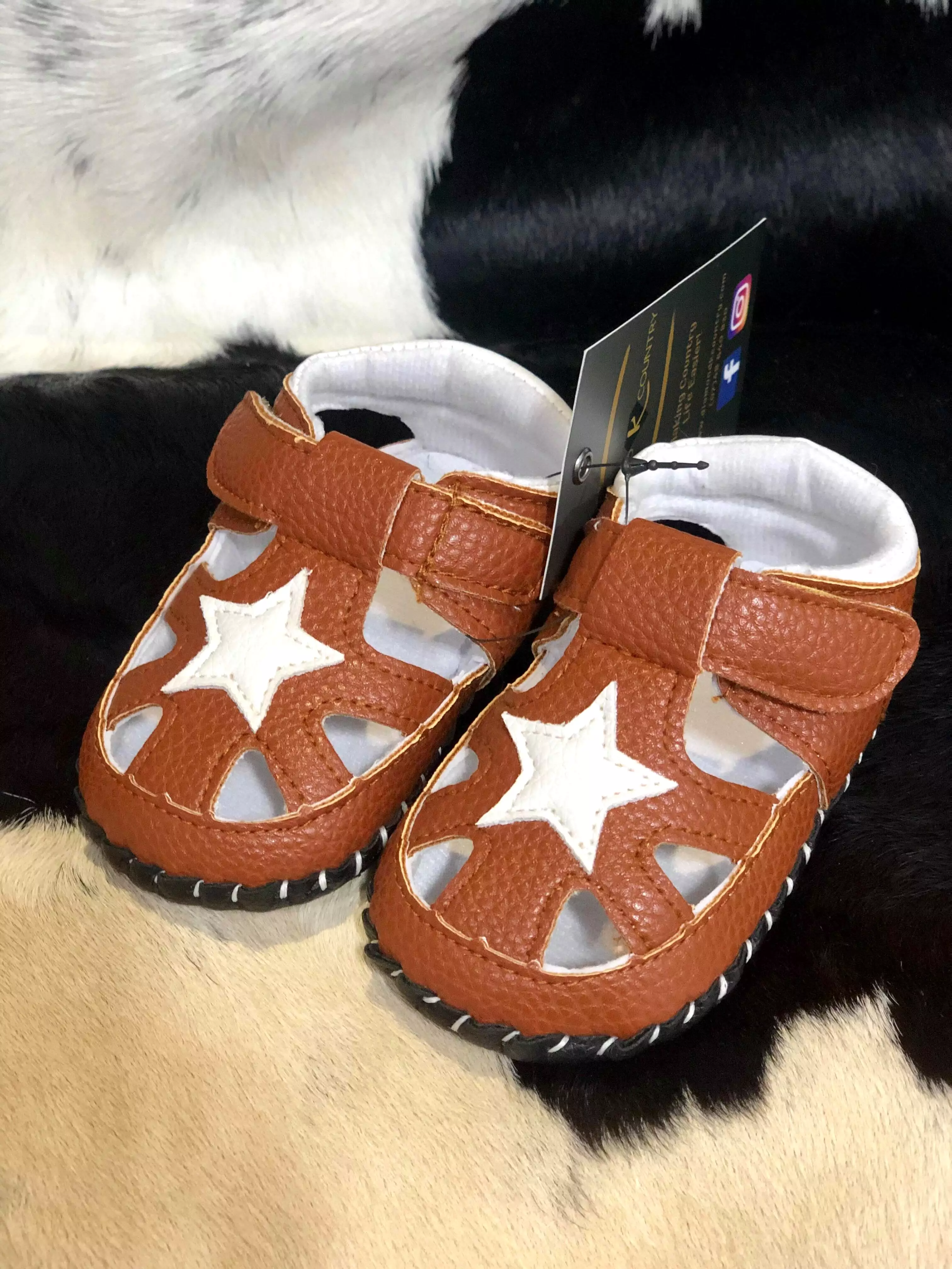 Baby PU Leather Sandals