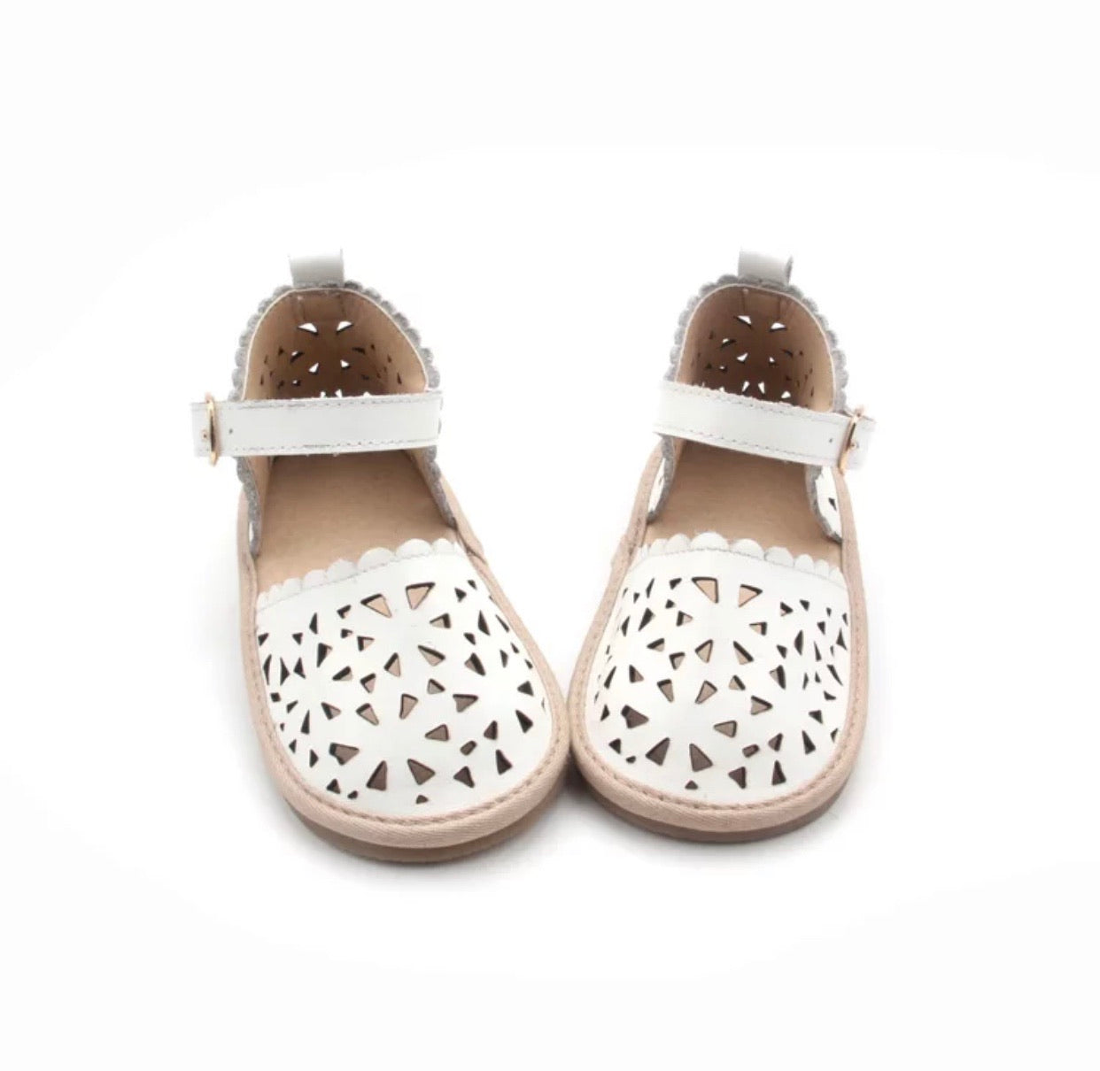 Baby Toddler Girls Sandals Emma White