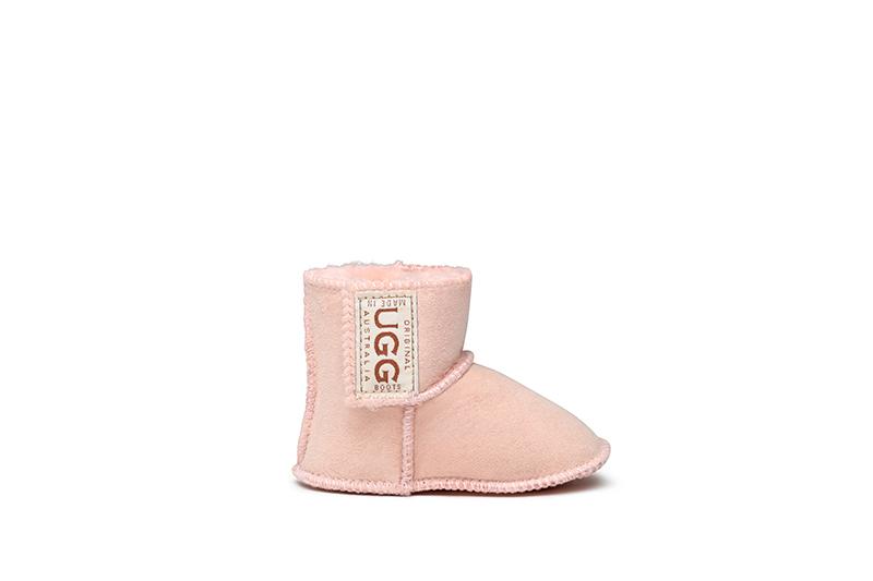 Baby Ugg Boots with Velcro Closure