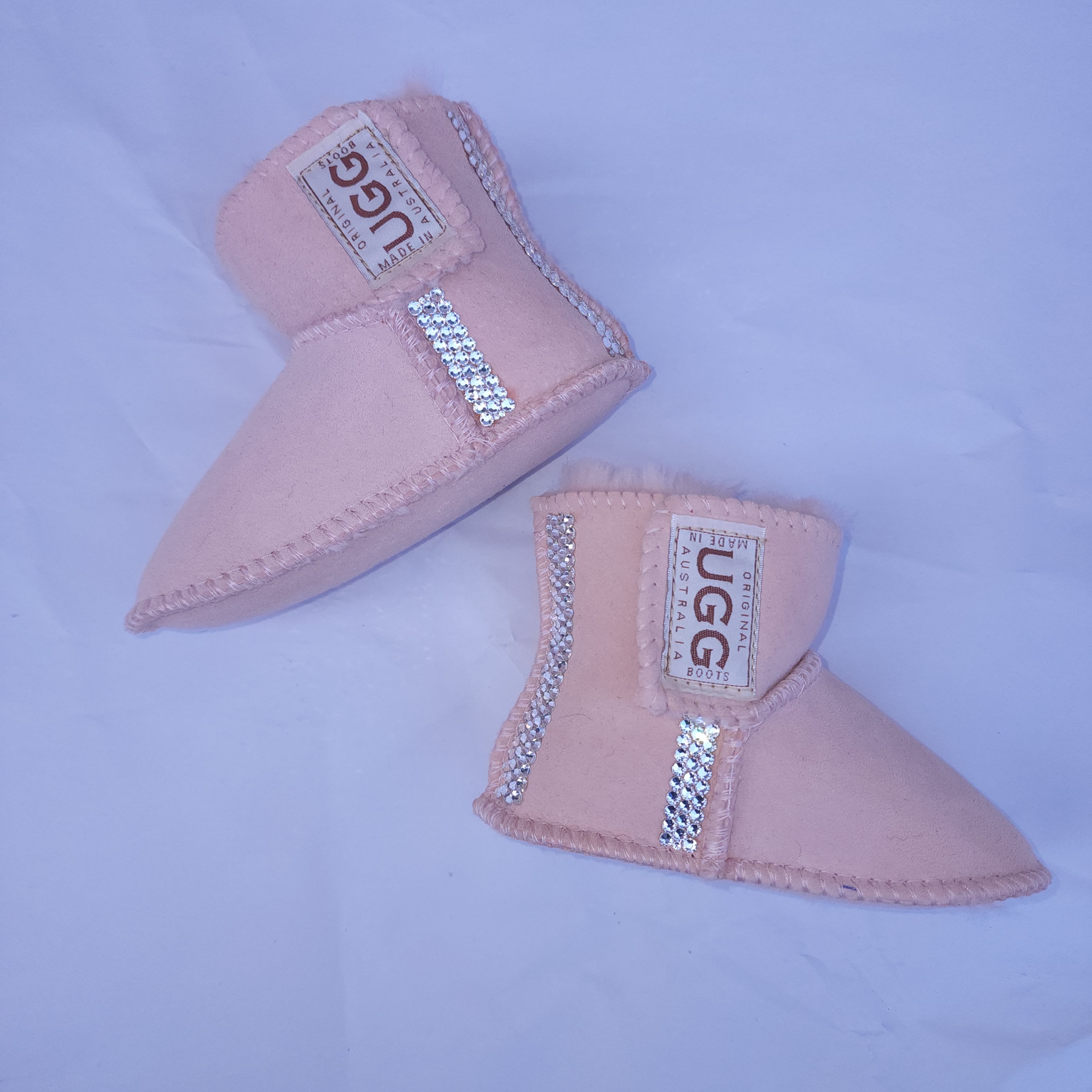 Baby Ugg Boots with Velcro Closure