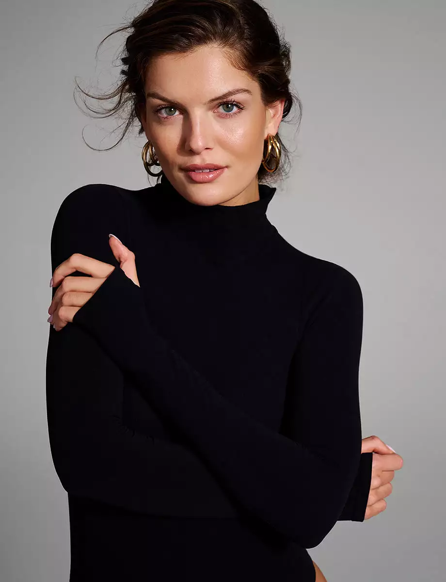 Ballet Turtleneck Bodysuit