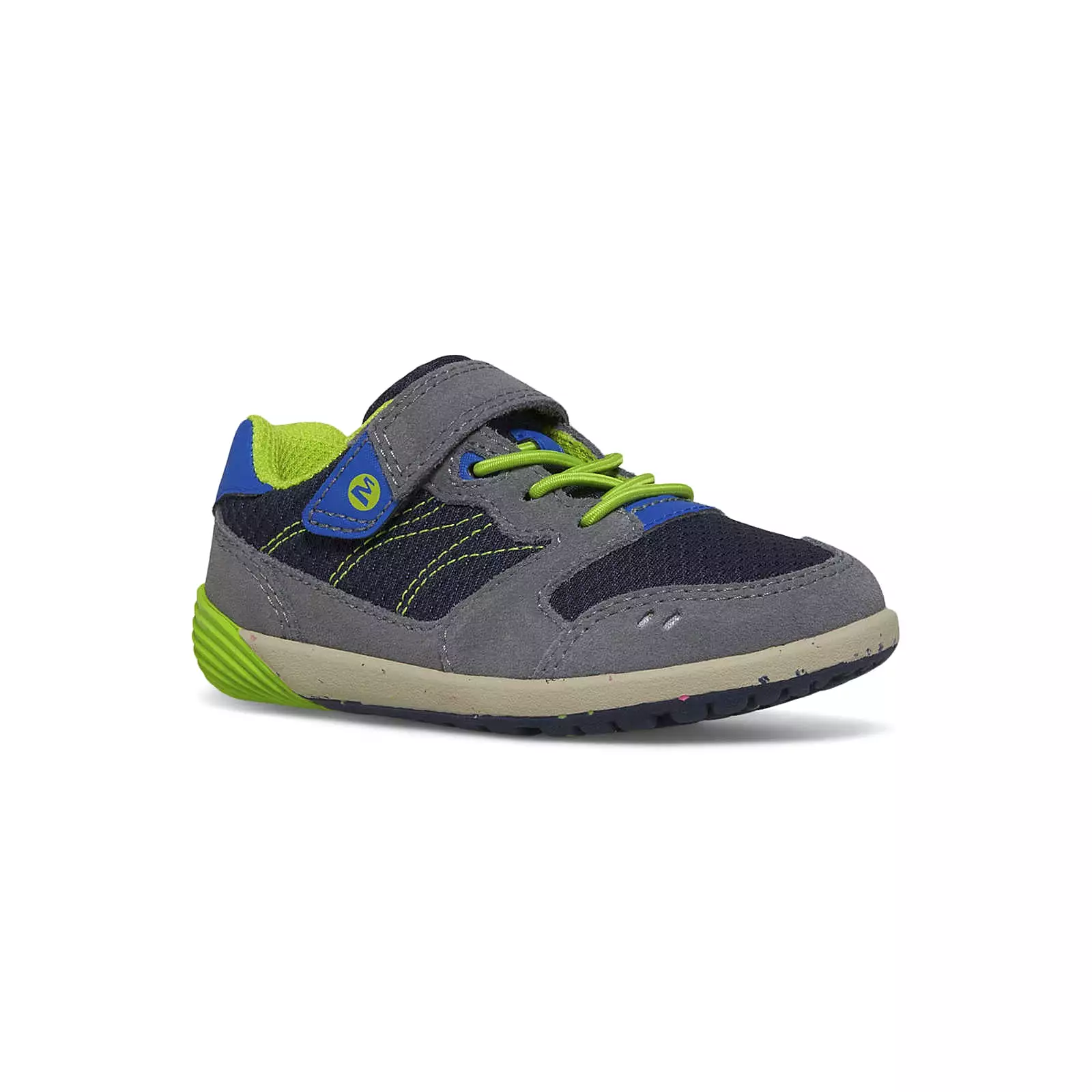 Bare Steps A83 Kids Sneaker Navy/Green