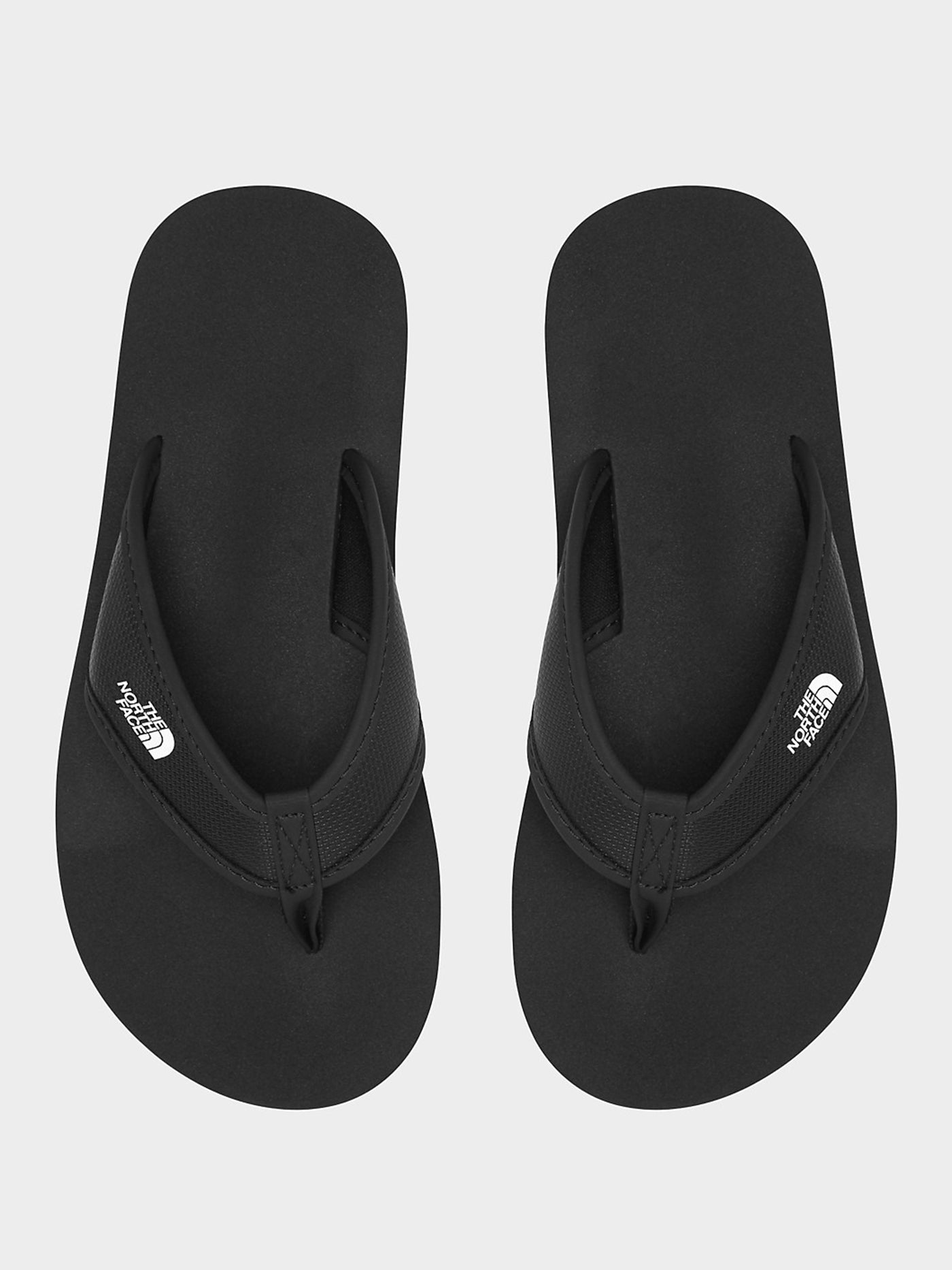 Base Camp Flip-Flop Sandals (Kids) - TNF Black/TNF White