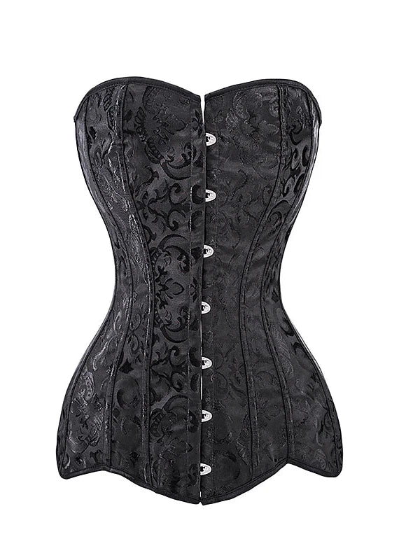 Bavarian Plus Size Corset with Tummy Control and Modern Flair