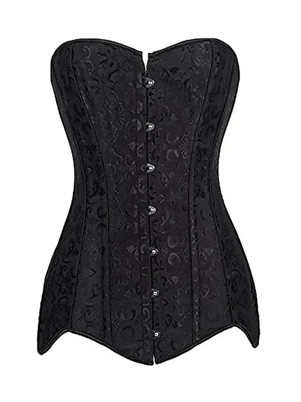 Bavarian Plus Size Corset with Tummy Control and Modern Flair