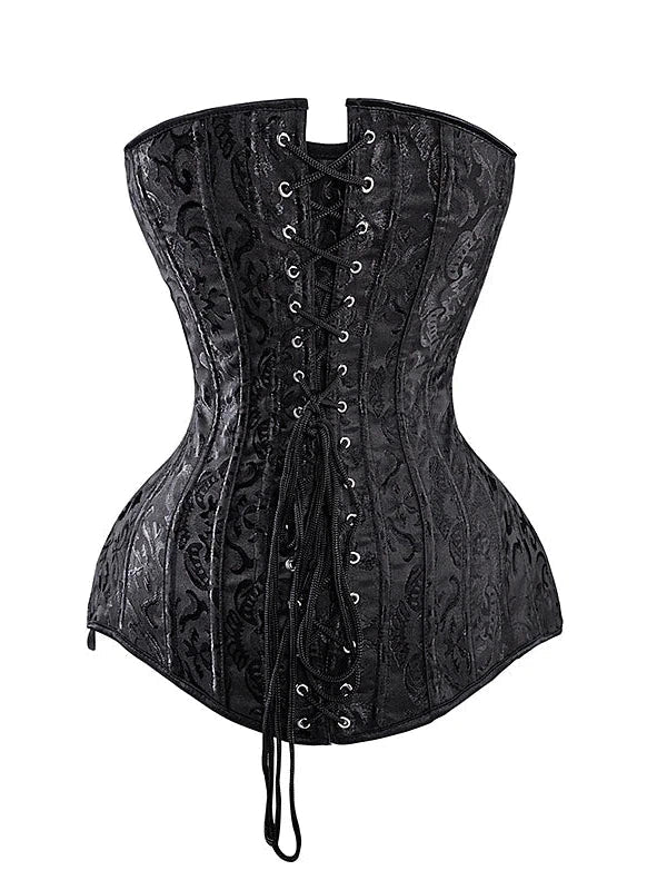 Bavarian Plus Size Corset with Tummy Control and Modern Flair