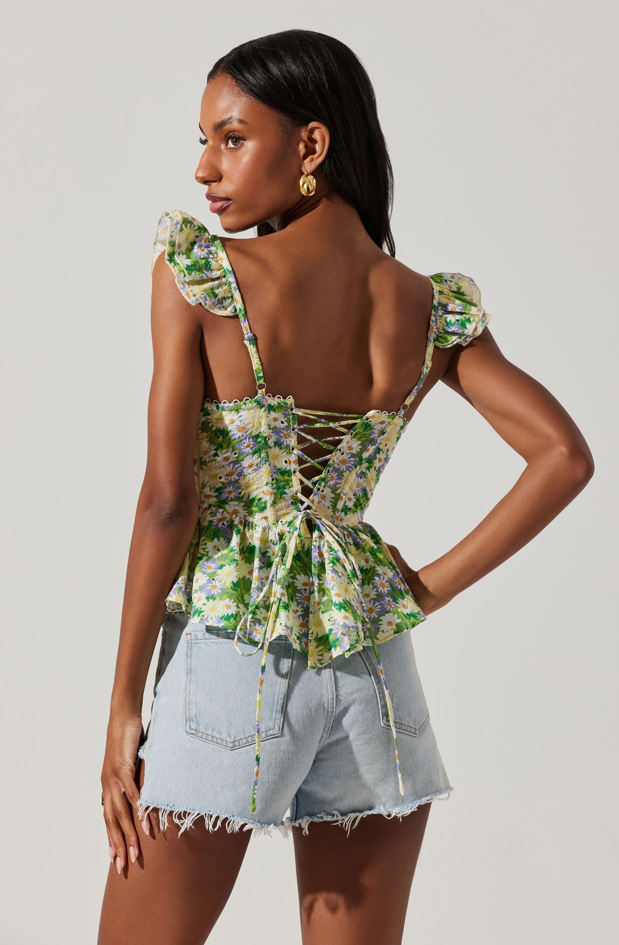 Baylin Floral Peplum Top - Buy Online at Affordable Price