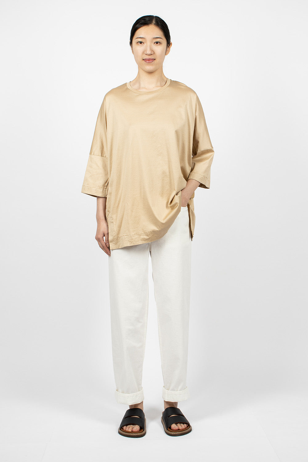 Beige Camisole T-Shirt