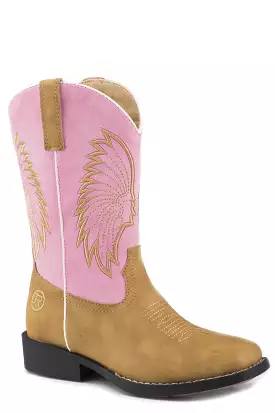 Big Chief Boots Pink for Toddlers