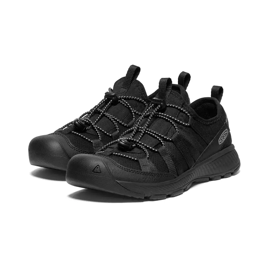 Big Kids' Black Motozoa Sneaker