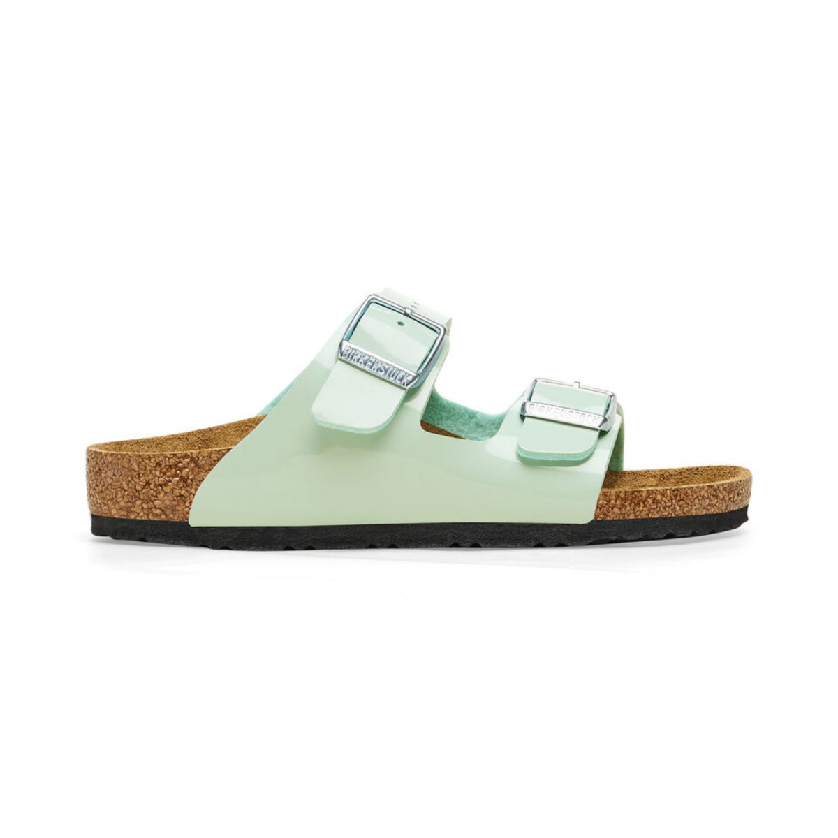 Birkenstock Girls Arizona Patent Surf Green - Shop Now!