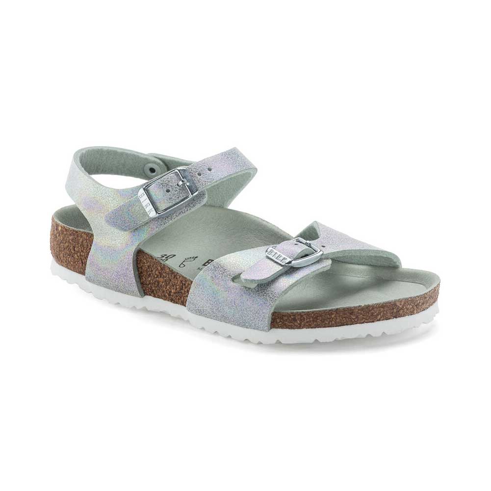 Birkenstock Girl's Rio Iridescent - Direct Result: Birkenstock Rio Iridescent Sandals for Girls