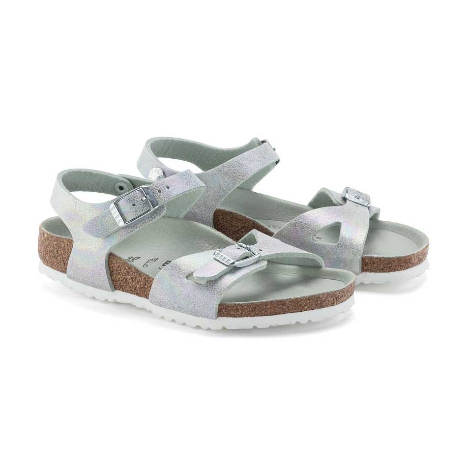 Birkenstock Girl's Rio Iridescent - Direct Result: Birkenstock Rio Iridescent Sandals for Girls