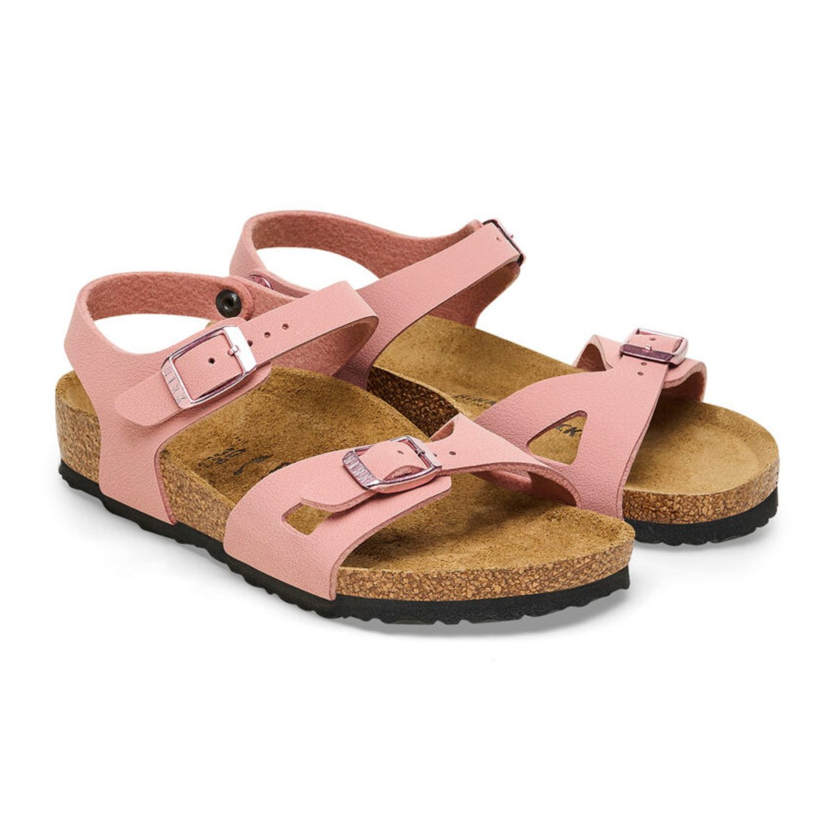 Birkenstock Girls Rio Sandals Pink Clay