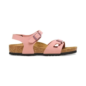 Birkenstock Girls Rio Sandals Pink Clay