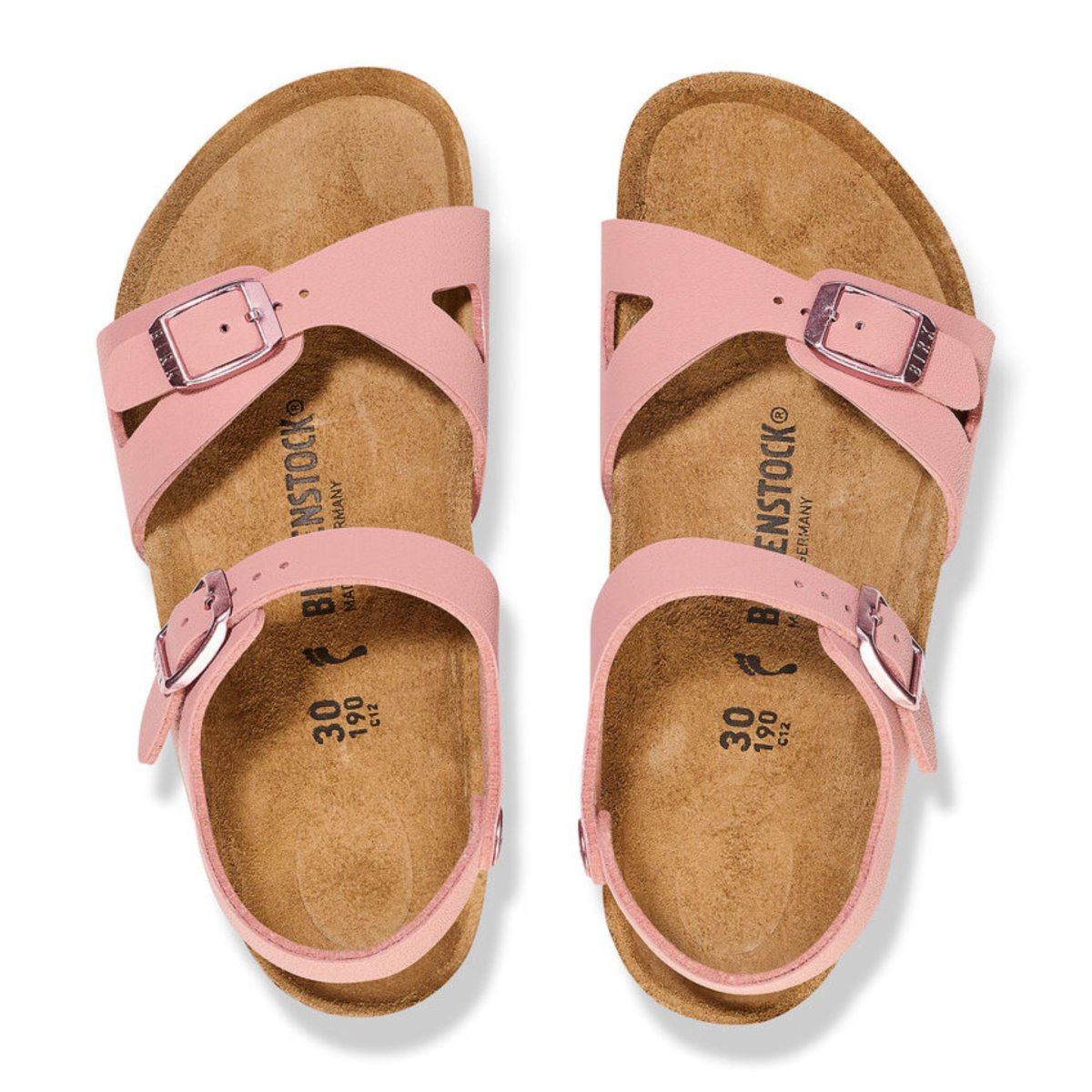 Birkenstock Girls Rio Sandals Pink Clay