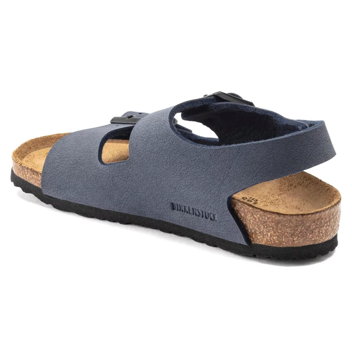 Birkenstock Milano Navy Canvas Boys' Hook & Loop