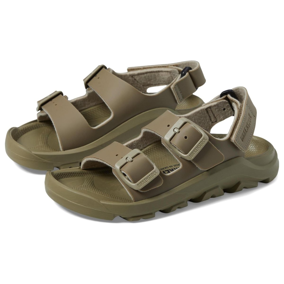 Birkenstock Mogami Faded Khaki Boy's Shoes