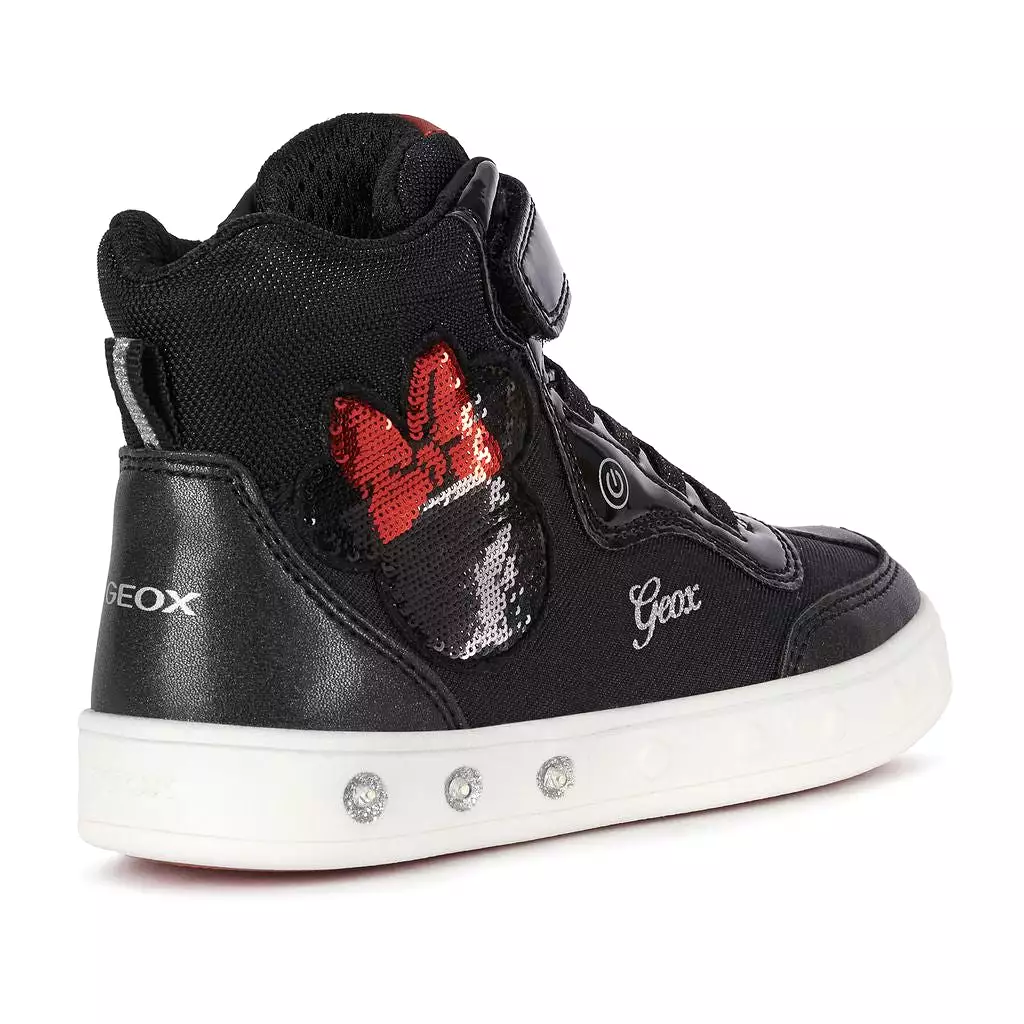 Black and Red Skylin Sneaker