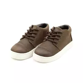 Black Lace Up Sneaker by Wyatt - Affordable and Stylish Footwear