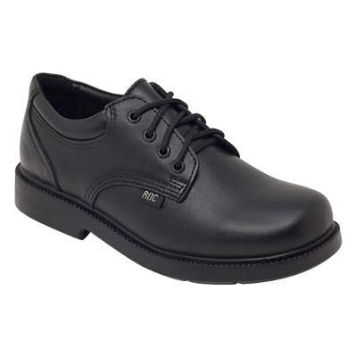 Black Leather School Shoe - ROC Boots Junior Juno Lace Up