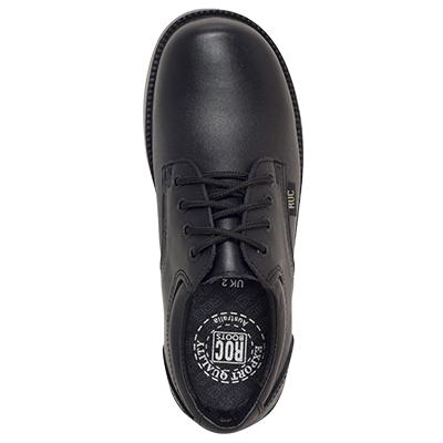 Black Leather School Shoe - ROC Boots Junior Juno Lace Up