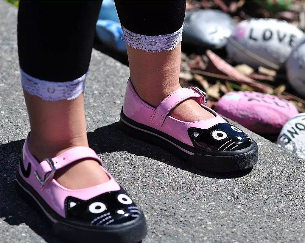 Black Pink Kitty Mary Jane Sneaker - Toddler Size (Direct result: [Product Name])