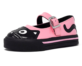 Black Pink Kitty Mary Jane Sneaker - Toddler Size (Direct result: [Product Name])