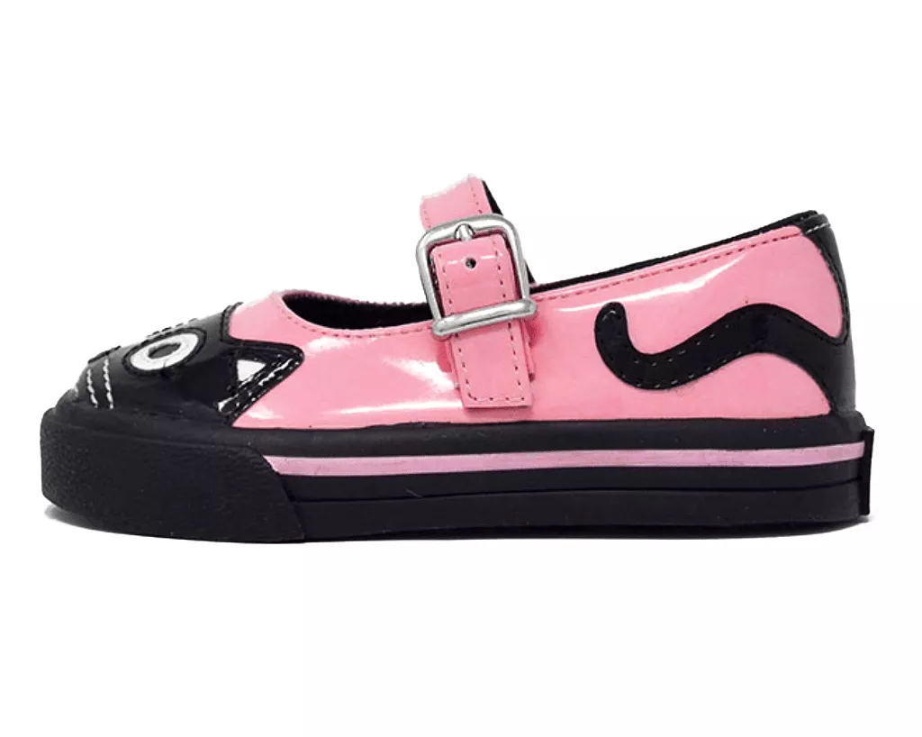 Black Pink Kitty Mary Jane Sneaker - Toddler Size (Direct result: [Product Name])